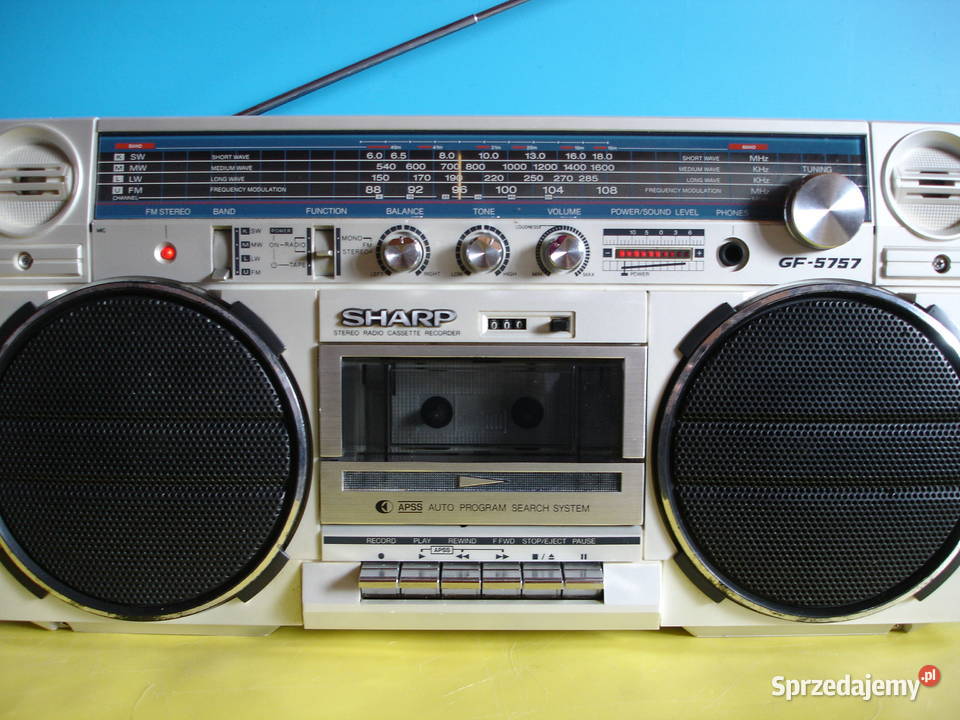Radiomagnetofon SHARP GF5757H Zielona Góra