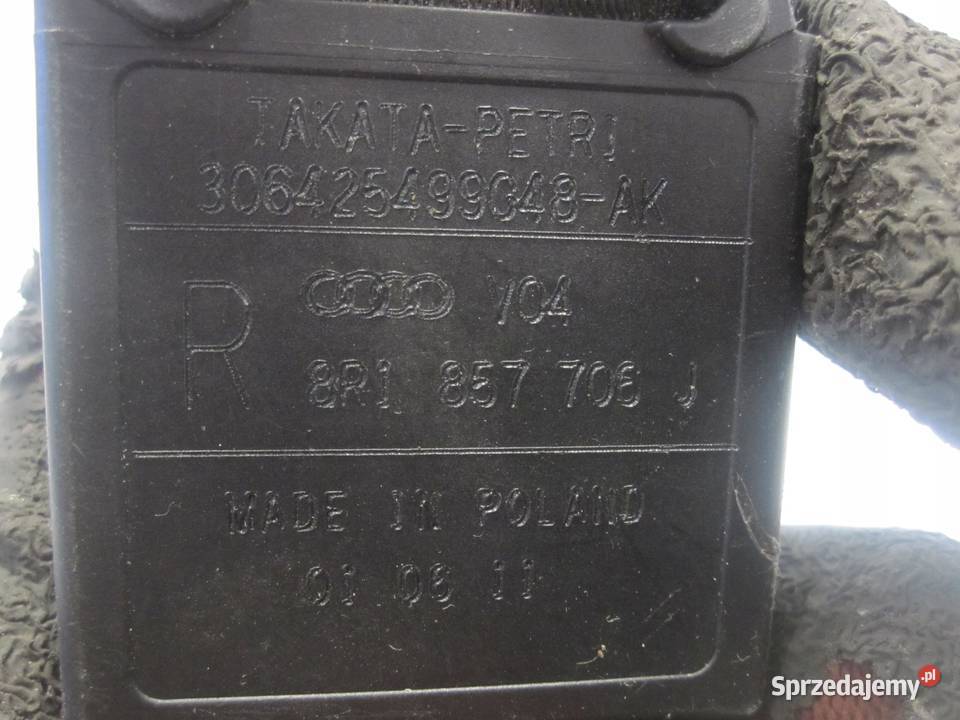 AUDI Q5 8R pas bezpieczeństwa prawy przód osobowe