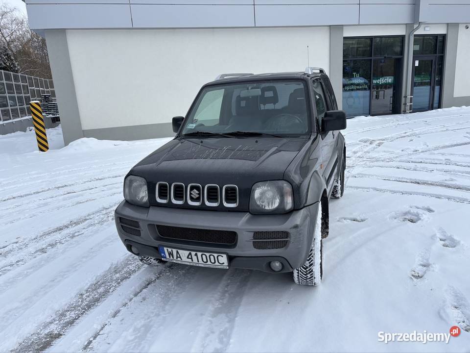 Suzuki Jimny 13 Elegance 2007 automat klima czarny Warszawa