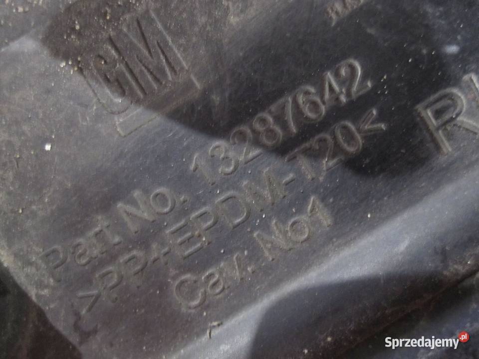 OPEL ASTRA J IV 11r ślizg lampy prawy przód osobowe Części montażowe