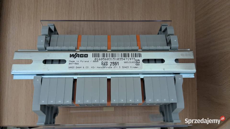 Listwa pomiarowa WAGO LPW 847566 Osłona Szyna Warszawa