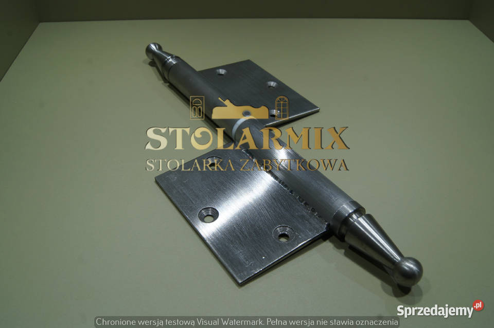 Zawias do starych drzwi bezprzylgowych ZBK 50P Paterek