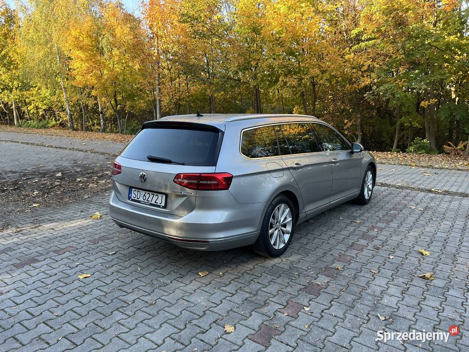VW PASSAT B8 KOMBI 20 TDI HIGHLINE DSG SALON Dąbrowa Górnicza