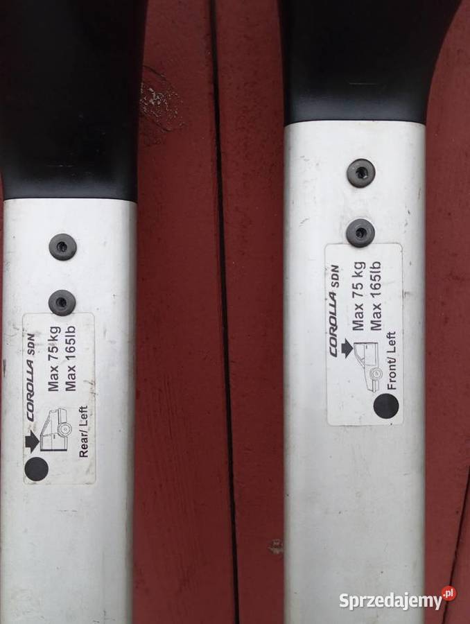 Bagażnik dachowy toyota corolla