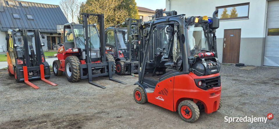 Linde H16T Triplex 462m 4 sekcje Małkinia Górna