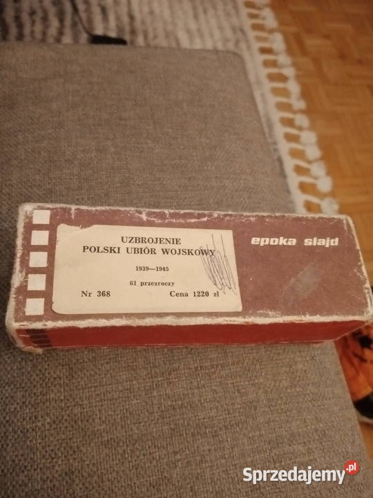 Slajdy rzutnik 3 paczki Uzbrojenie Polski Ubiór Grudziądz