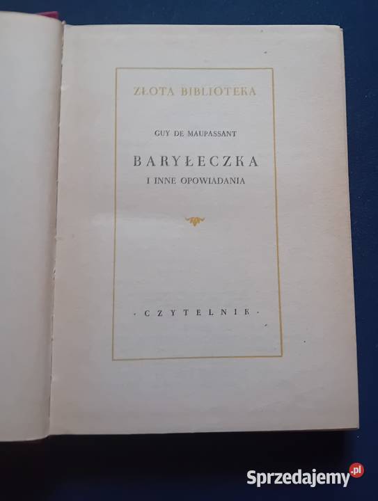 Guy de Maupassant Baryłeczka i inne opowiadania Koźminek