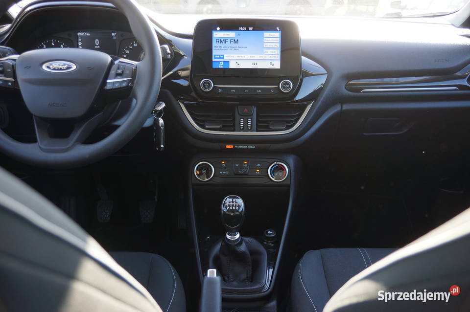 Ford Fiesta 10 Benzyna 100 Klima Kamera Mały czujnik zmierzchu Nowy Sącz