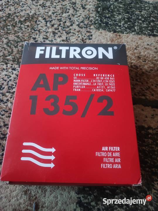 AP 1352 filtron filtr powietrza K 1167 K 1089 OE Lublin sprzedam
