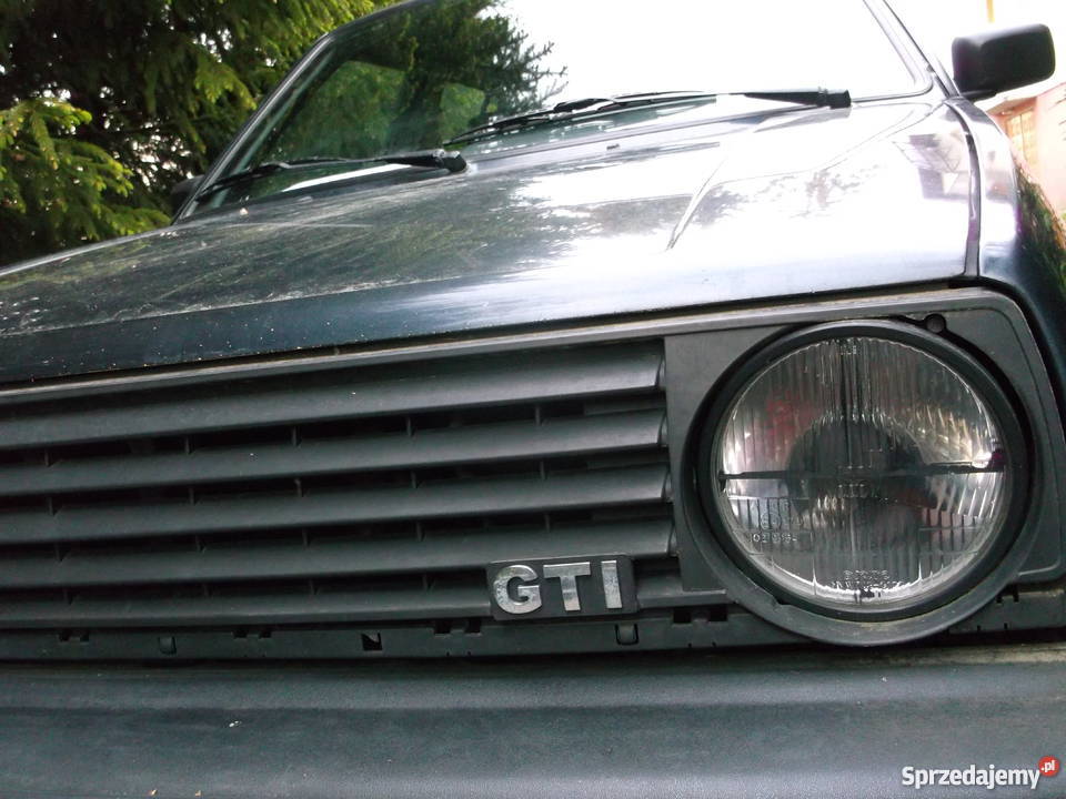 Lampy przednie z Krzyżem VW Golf II GTI Sobieska Wola Pierwsza
