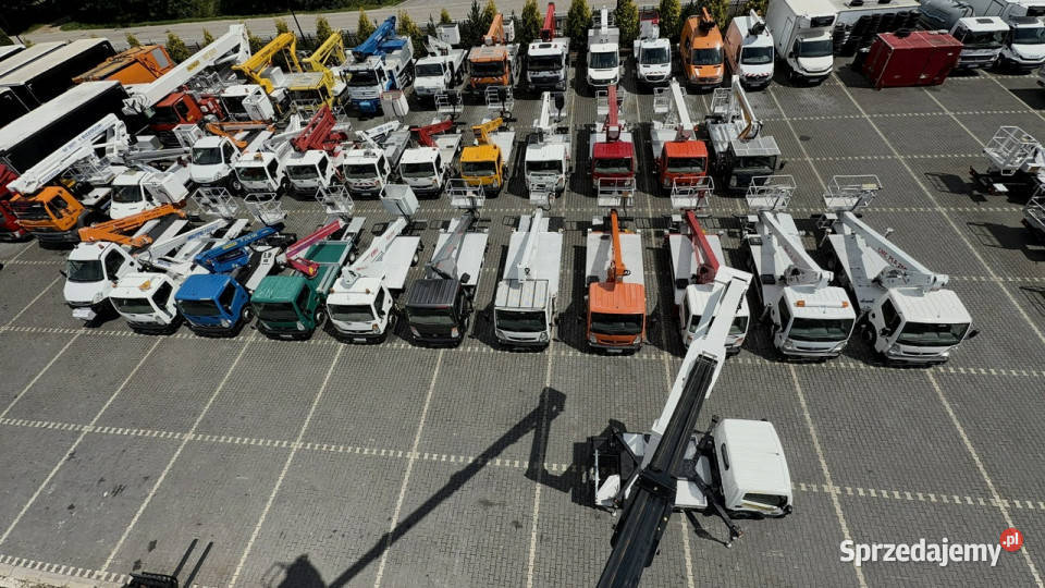 Nissan Cabstar Podnośnik Koszowy 24m Palfinger wspomaganie kierownicy Widełki