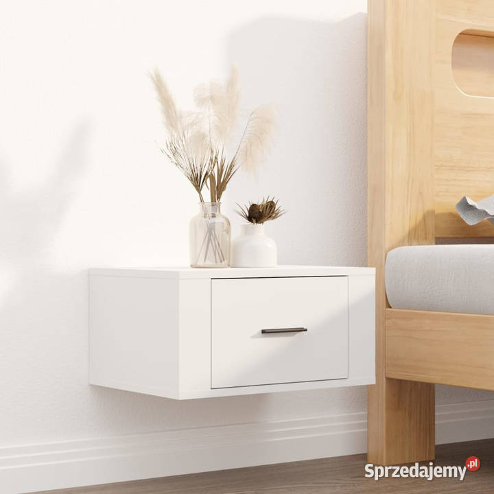 Szafka nocna wisząca 50x36x25 biała WM816840 Warszawa
