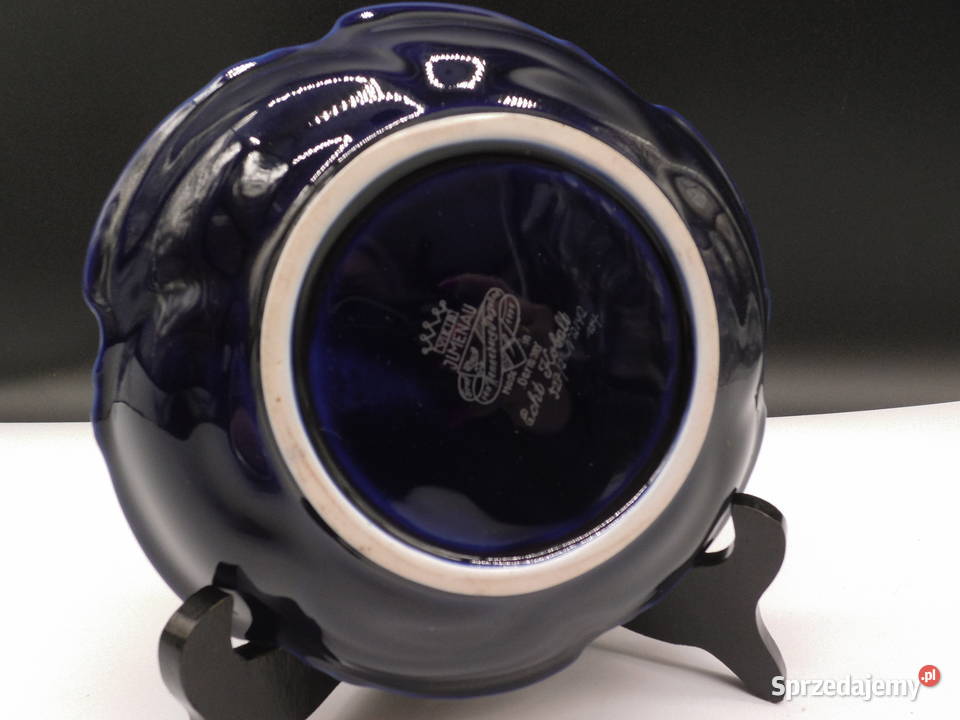 Porcelanowa patera Jlmenau Graf von Henneberg Porcelana i szkło wielkopolskie Raszków