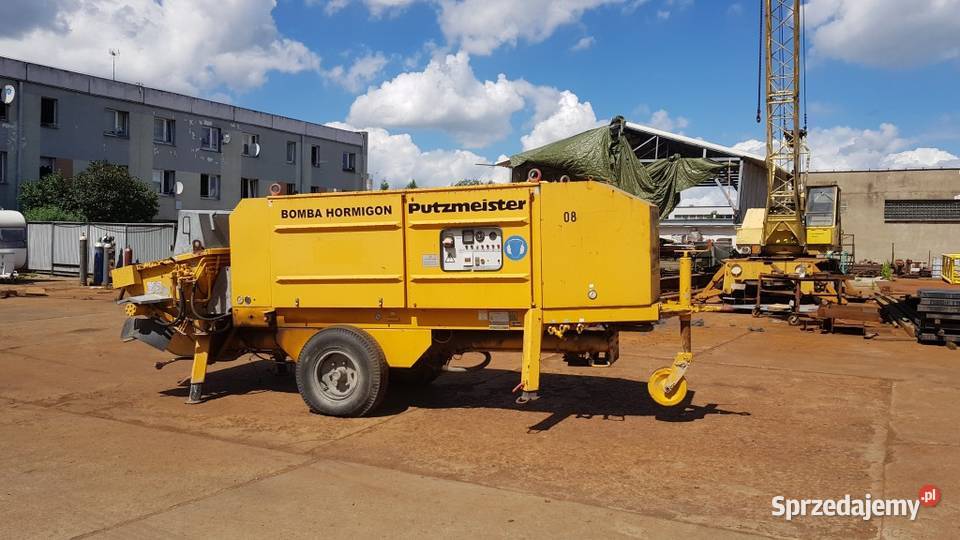 stacjonarna pompa do betonu PUTZMEISTER BSA 1000cm3
