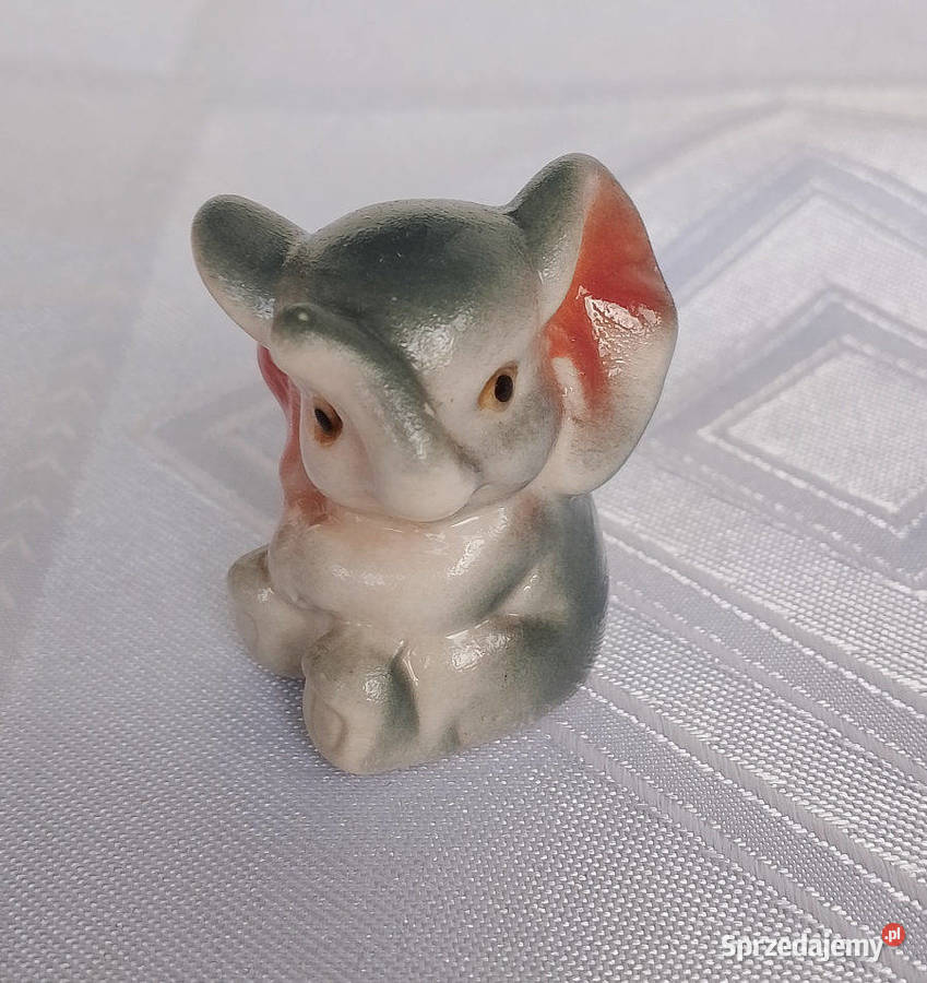 figurka porcelanowa słoń słonik podlaskie Suwałki