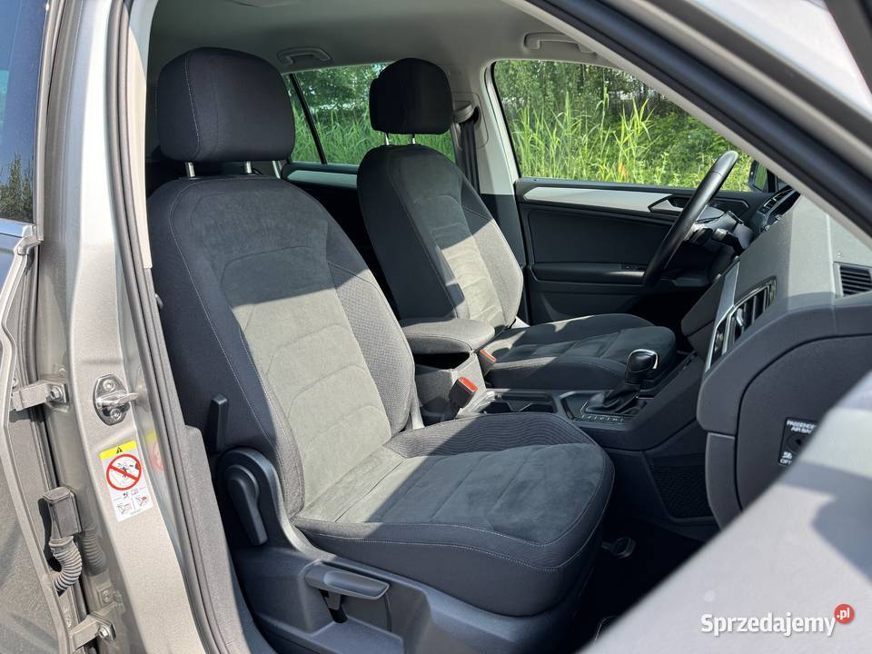 VW Tiguan 15 BENZYNA Salon Polska Serwisowany w aluminiowe felgi Konin