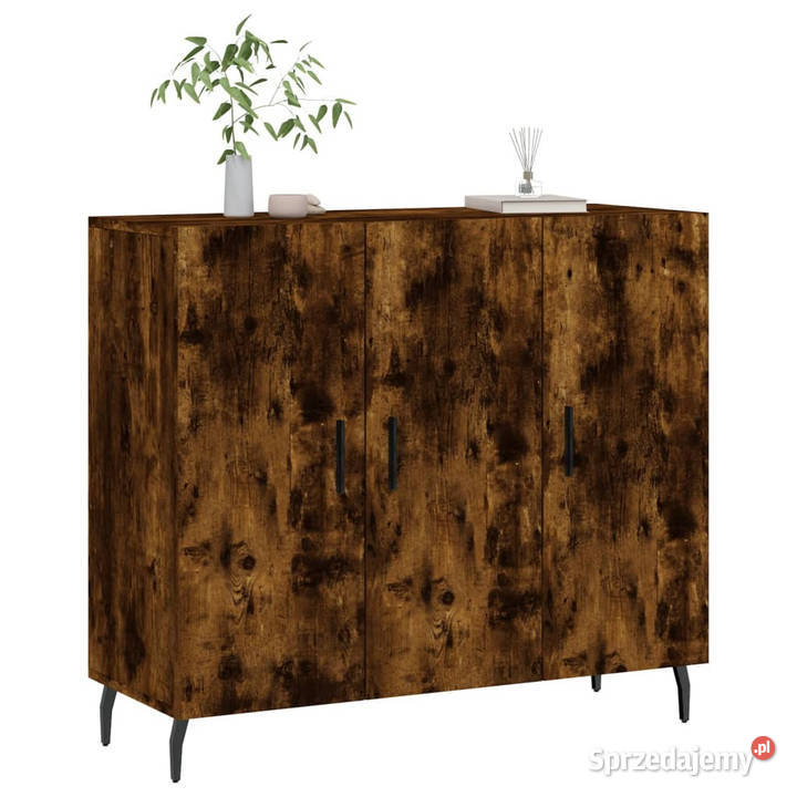 Szafka przydymiony dąb 90x34x80 materiał Warszawa