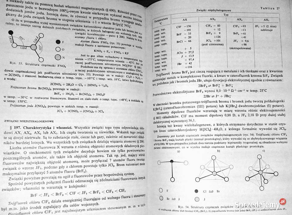 Chemia nieorganiczna Włodzimierz Trzebiatowski Książki i Podręczniki Chełm sprzedam