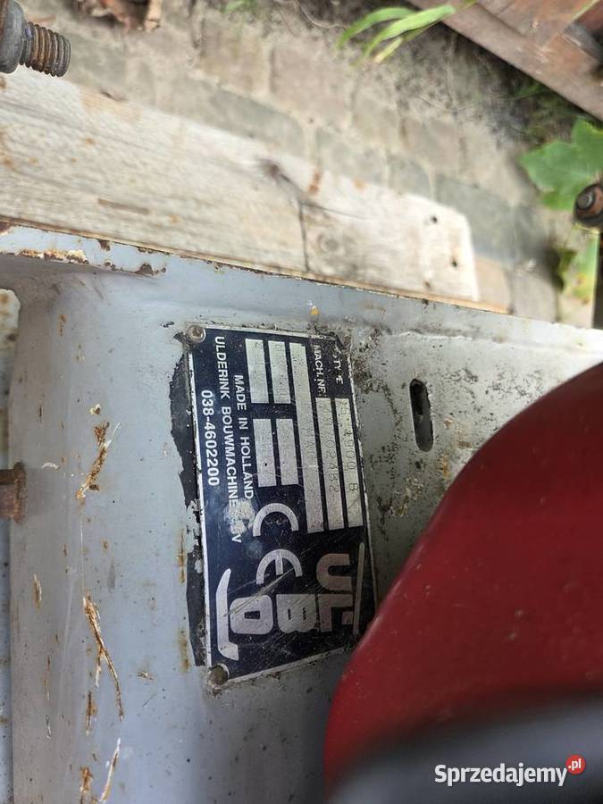 Zagęszczarka ulbo nemaco 90 Honda 160 Namysłów