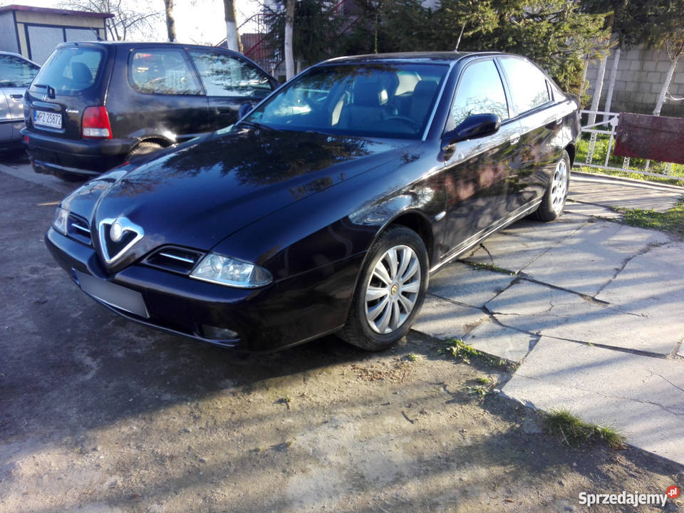 Alfa Romeo 166 25 V6 piękna i szybka limuzyna nawigacja