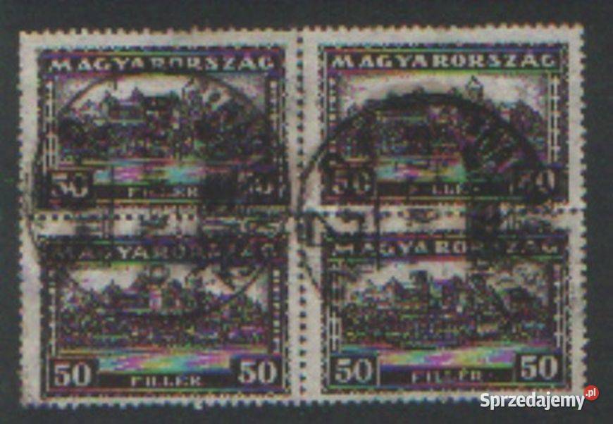 Zn Węgry Mi 425 x 4 kas 1926 Filatelistyka Gliwice sprzedam