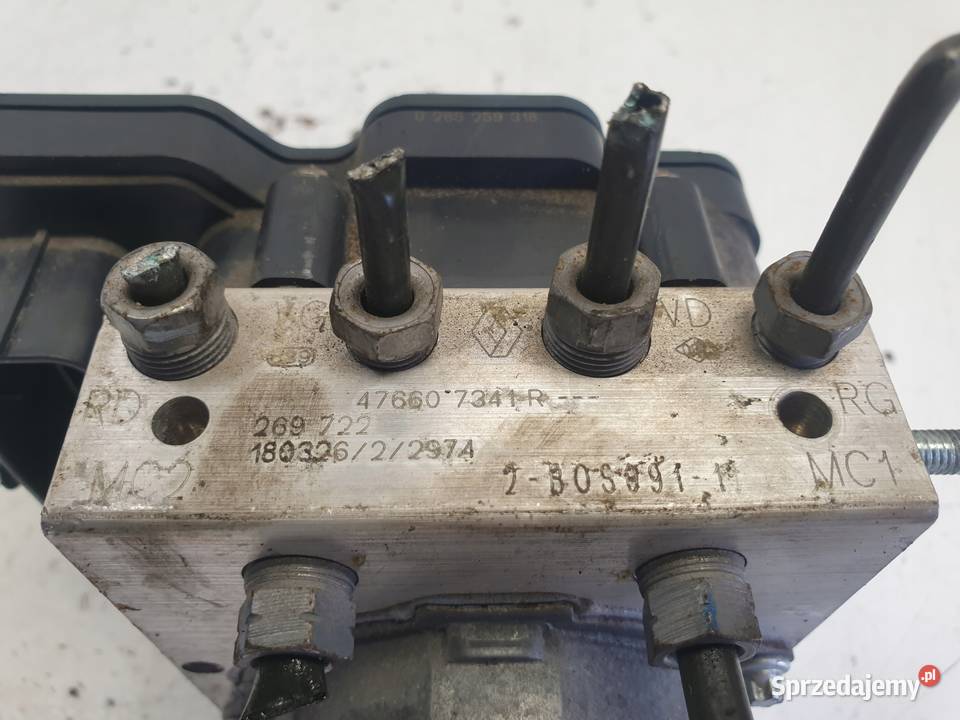 Renault Clio IV POMPA ABS hamulcowa 476607341R osobowe Janów