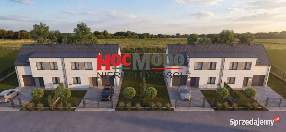 Nowoczesny bliżniak w Skubiance Skubianka sprzedam