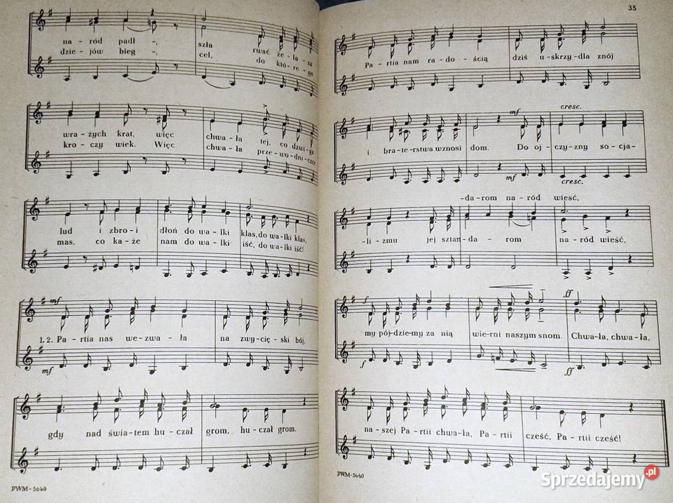 Zadzwoń pieśni Śpiewnik Franciszek Ryling Chełm