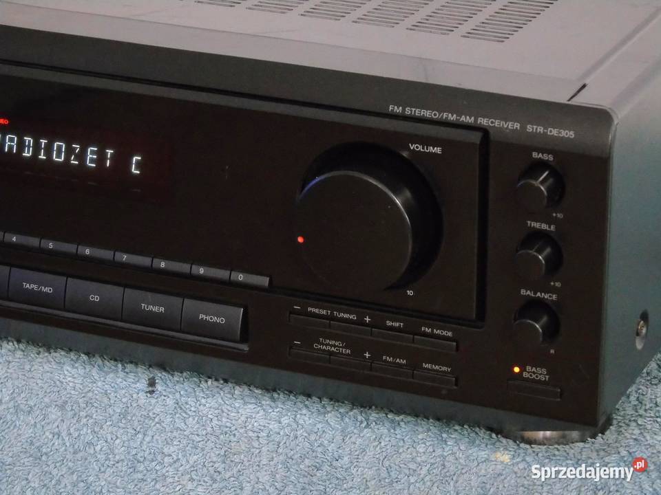 Amplituner Sony STRDE305 RDS sprawny i mocny Jasło