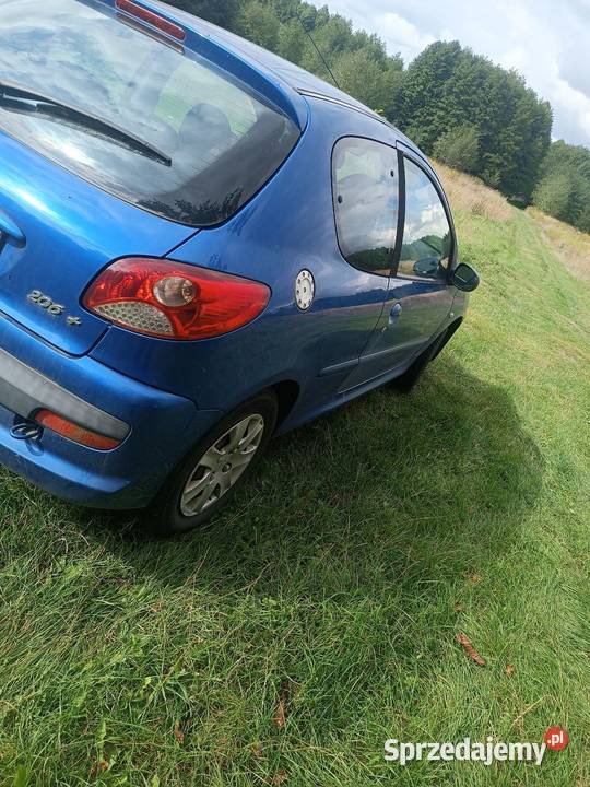 Sprzedam Peugeot 206 14 benyzna Samochody osobowe lubelskie Krasnystaw sprzedam
