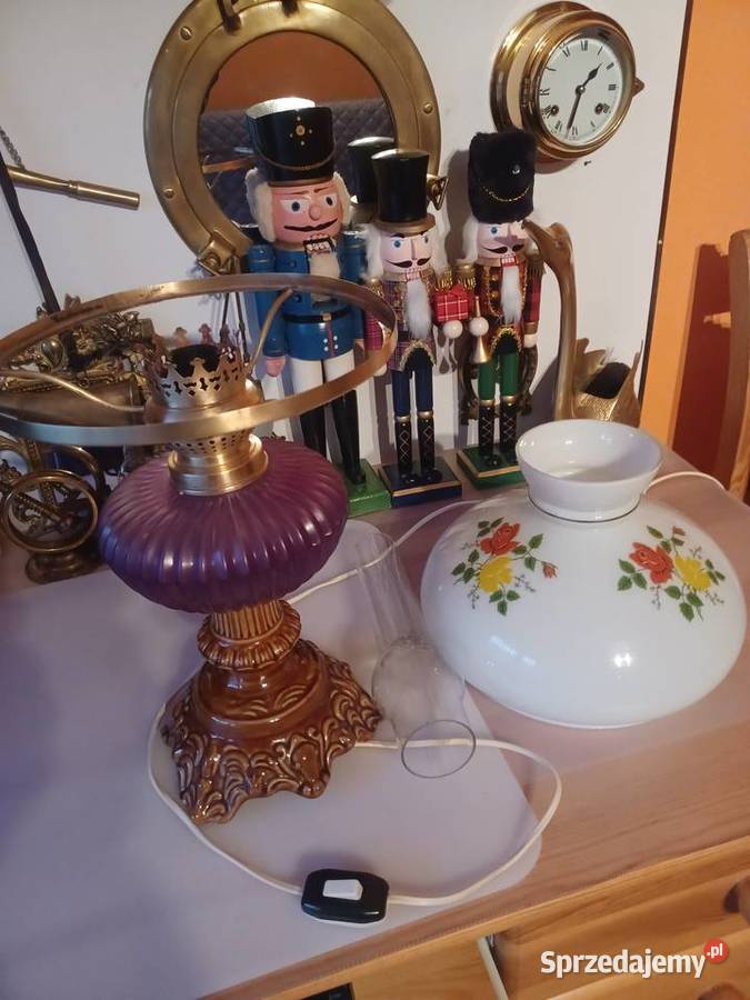 Lampa stołowa PRL wielkopolskie Poznań