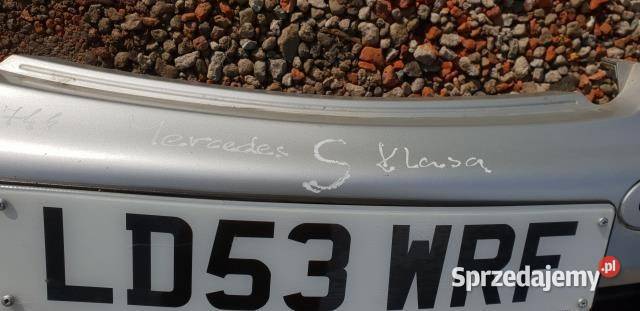 MERCEDES SKLASA ZDERZAK PRZEDNI PRZÓD Pasy przednie i tylne Zbierkowo