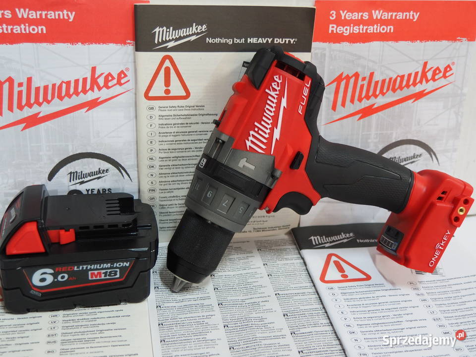 MILWAUKEE M18 ONEPD wkrętarka FUEL udarowa Baszkówka sprzedam