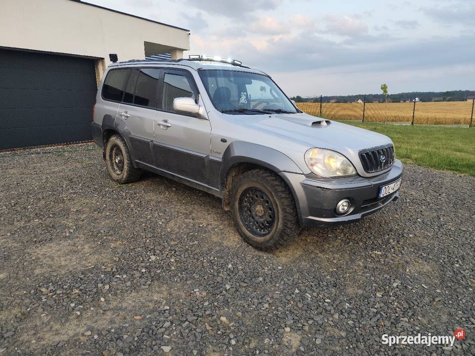 Hyundai Terracan 4x4 LSD blokada mostu Łowoszów