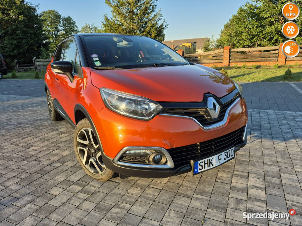 Renault Captur navi klimatyzacja bezwypadkowy 4/5 lubelskie Drelów sprzedam