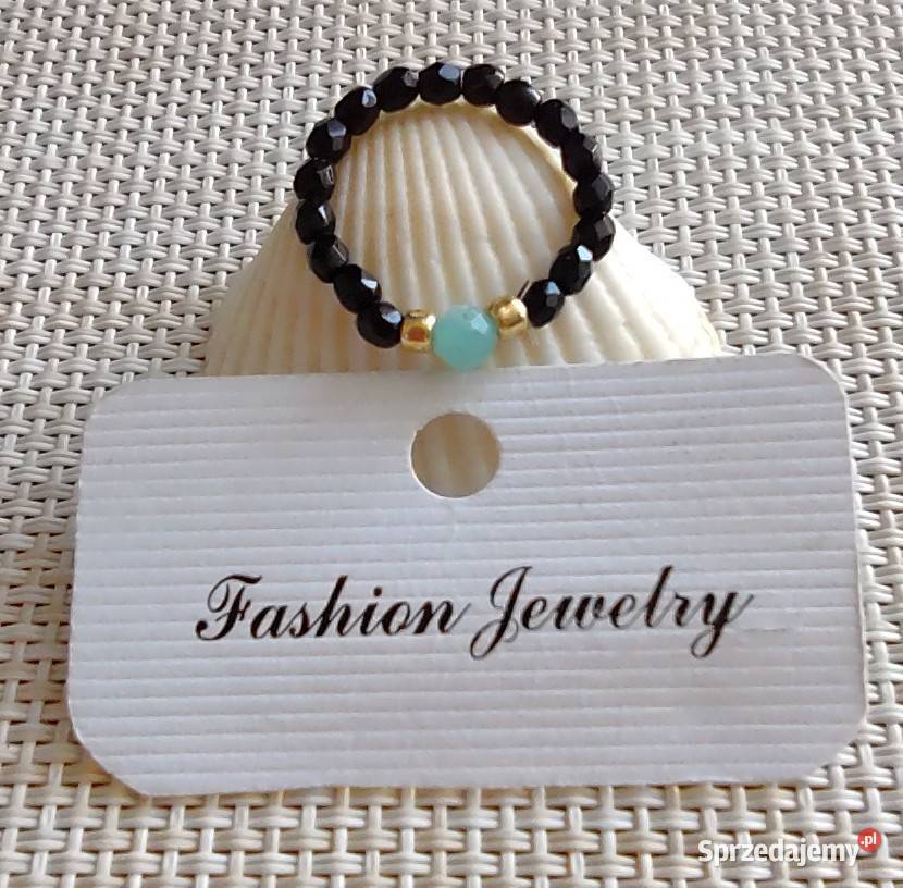 Pierścionek z Amazonitem łódzkie Zgierz