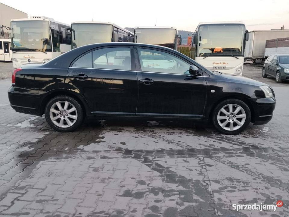 Toyota Avensis 20 benzyna 2005r małopolskie Nowy Sącz