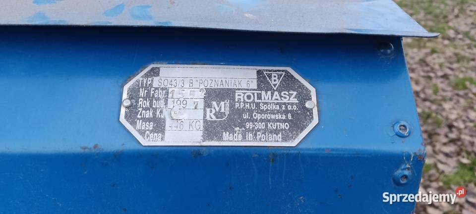 Agregat uprawowo siewny amazone poznaniak Słupca