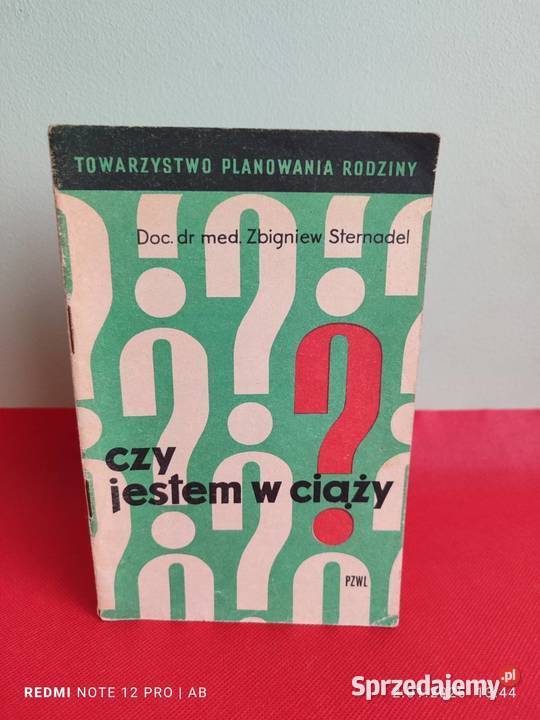 Czy jestem w ciąży dr Zb Sternadel PZWL 1973 r Katowice