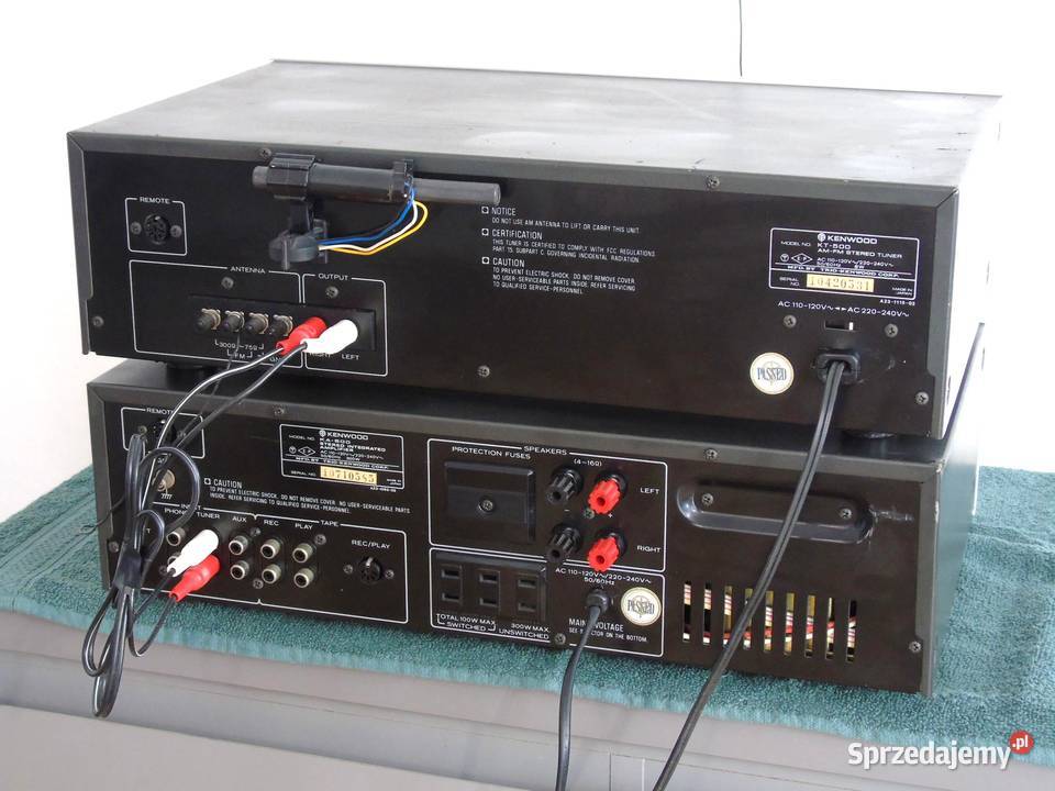 Wzmacniacz i Tuner Kenwood KA500 i KT500 świetne Jasło sprzedam
