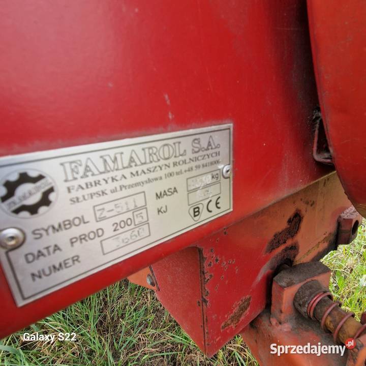 Prasa famarol 2005r zachodniopomorskie Police sprzedam