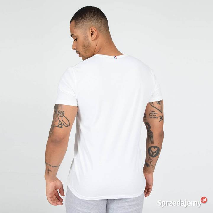 LE COQ SPORTIF biały tshirt 149 M do XL Rozmiar L Warszawa