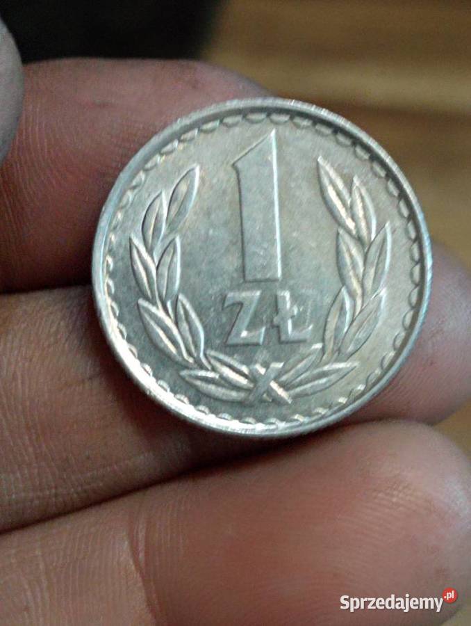 Sprzedam monete 1 zl 1985 r nierowny rant Numizmatyka Chełm