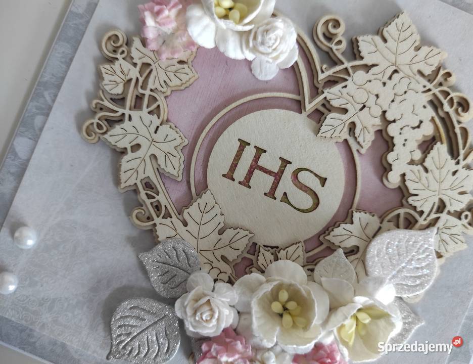 Kartka w pudełku ręcznie robiona na Pamiątkę Łódź