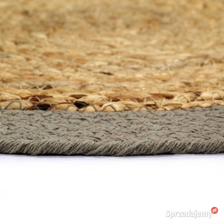 Maty na stół 6 naturalny i szary 38 juta i