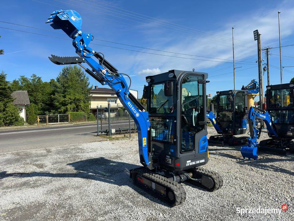Nowa Minikoparka RIPPA R15 ECO Kubota Jcb Kraków