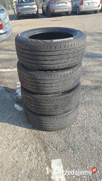 Opony całoroczne 235x55x17 Continental używane Warszawa