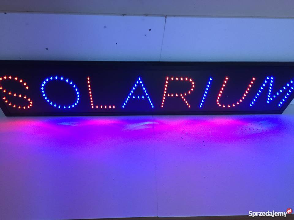 Reklama LED 130x30 zewnętrzna Pomiechówek