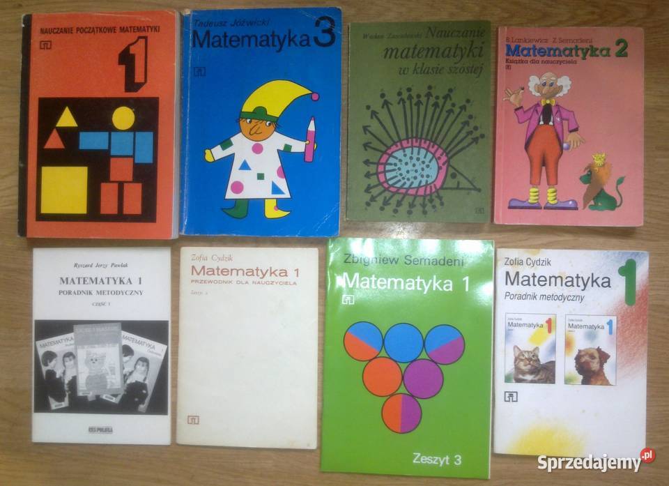 Książki 32 sztuki Matematyka nauczanie