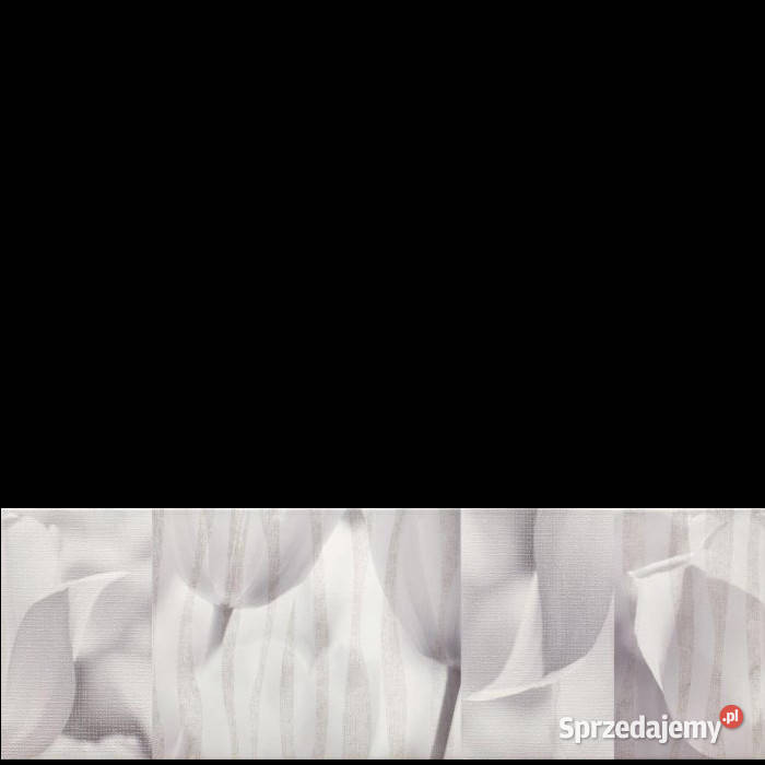 Dekor Tulip grey Inserto 25 x 75 seria Marcello zachodniopomorskie Białogard
